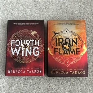 Fourth Wing special edition and Iron Flame bundle